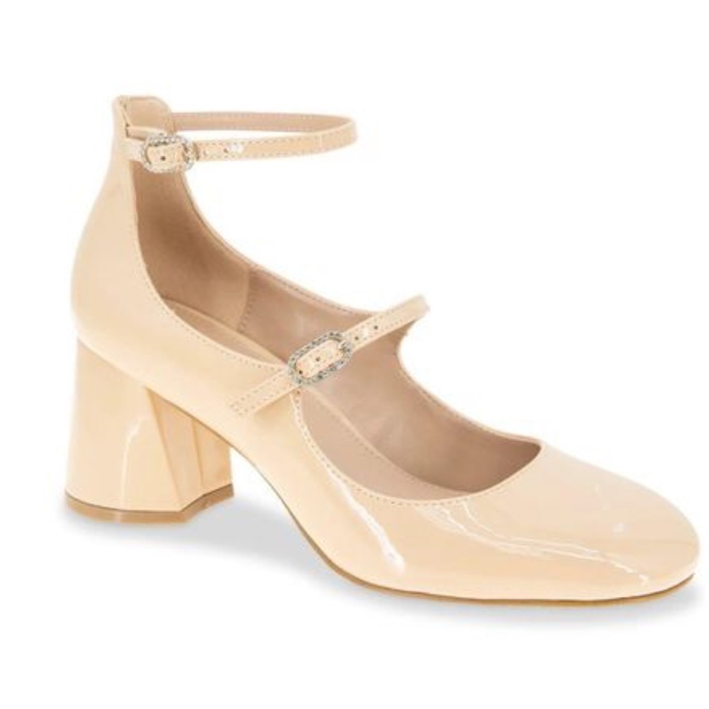 Women's Maxanna Strappy Block Heel Mary Jane Pumps size 9